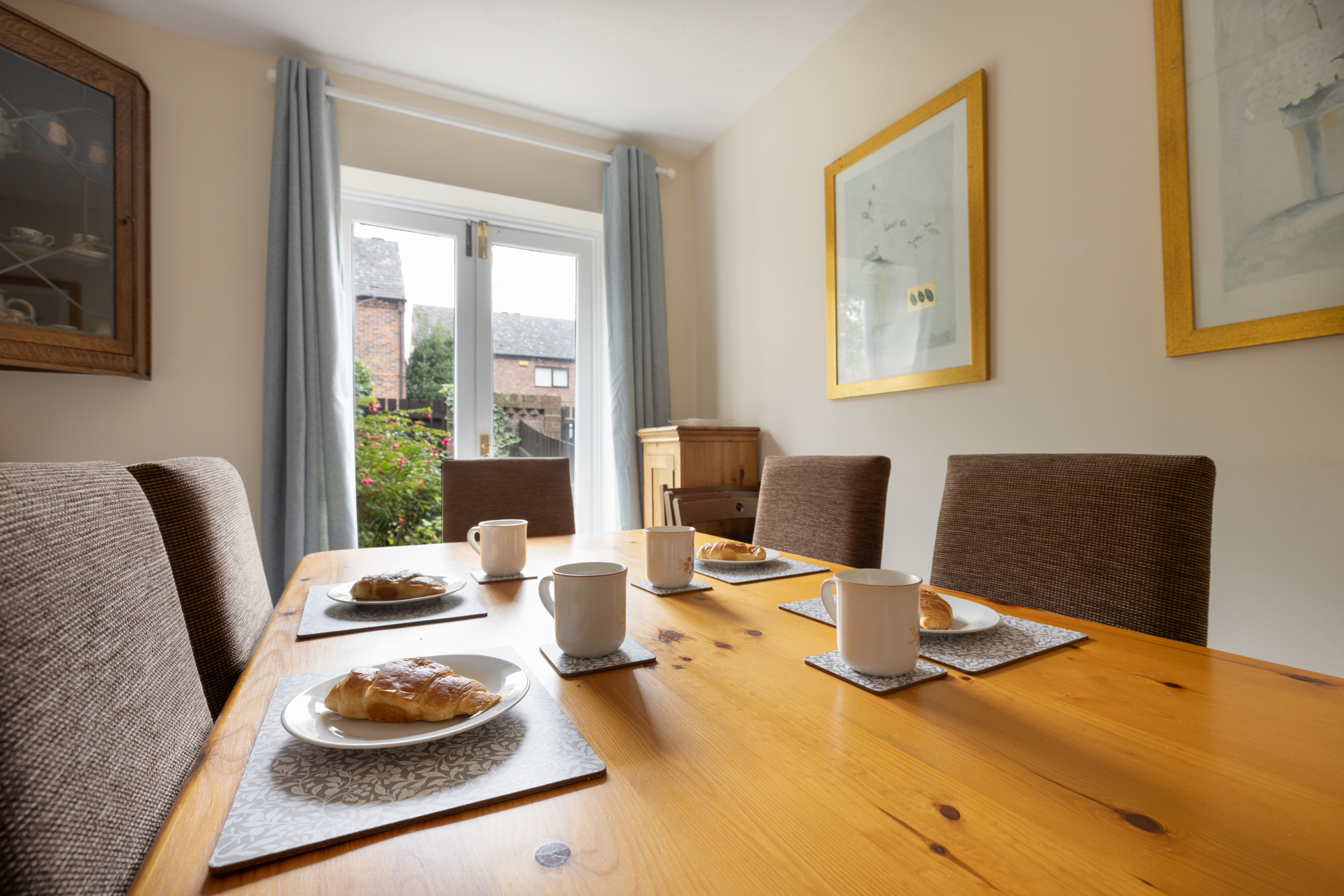 Ebor House table