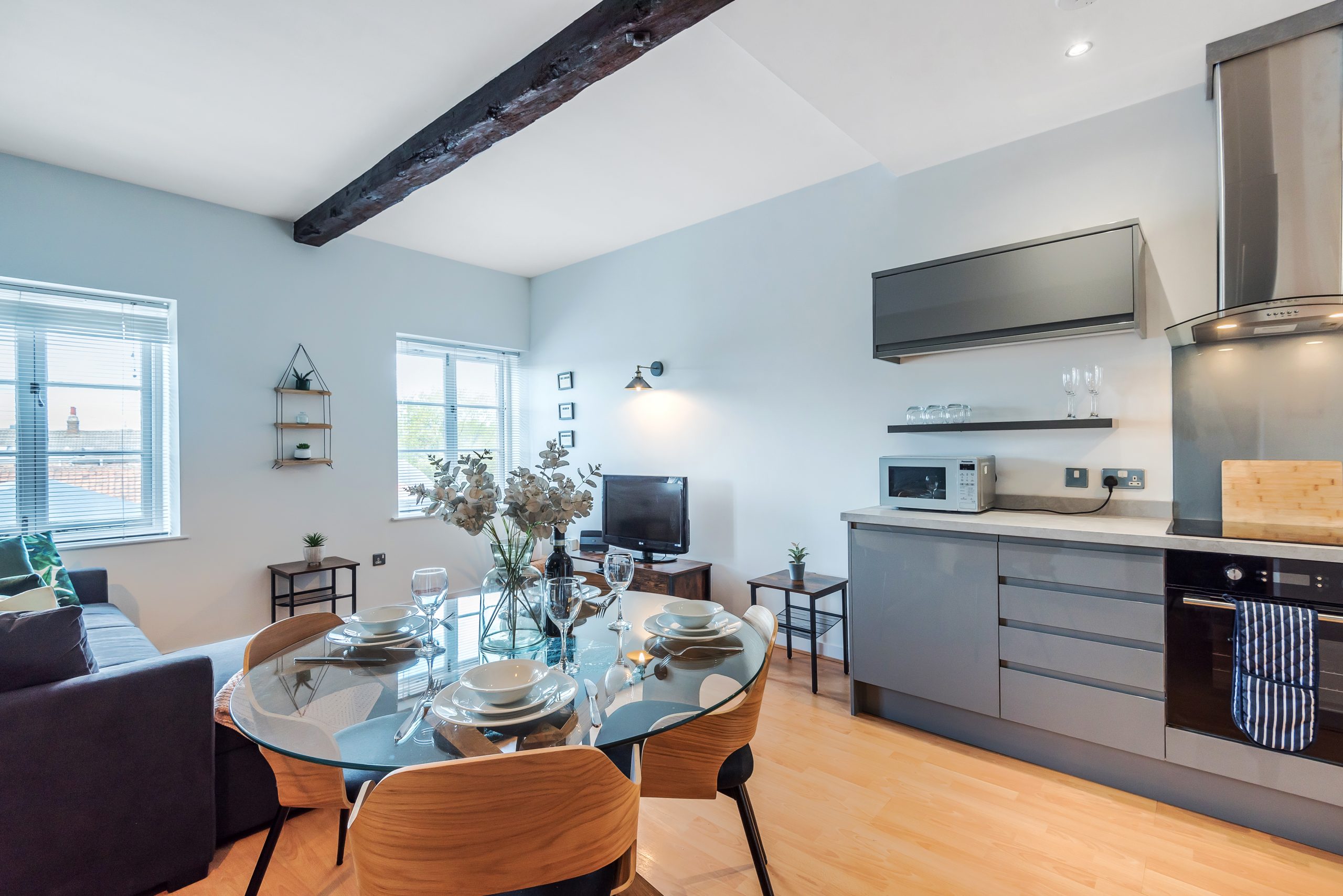 The Tannery York kitchen and dining