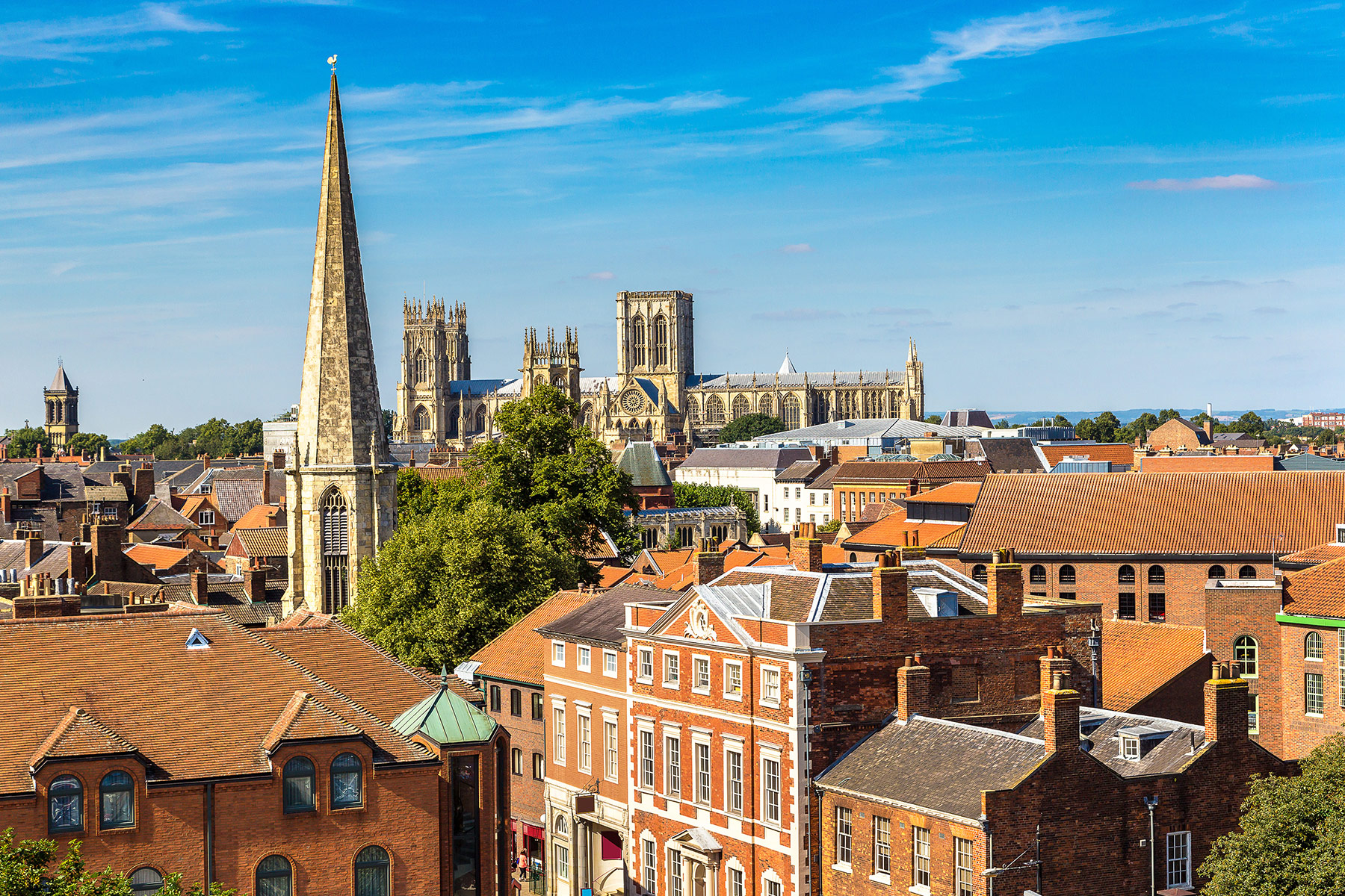York Minster from a distance